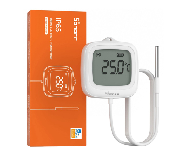 Sonoff Czujnik Temperatury ZigBee LCD SNZB-02LD (z sondą) - 1489961 - zdjęcie